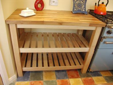 ash and walnut kitchen